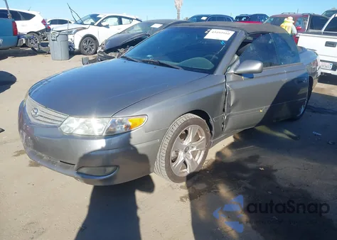 2002 Toyota Camry Solara Sle V6 из США, поврежденный, VIN 2T1FF28P12C601495